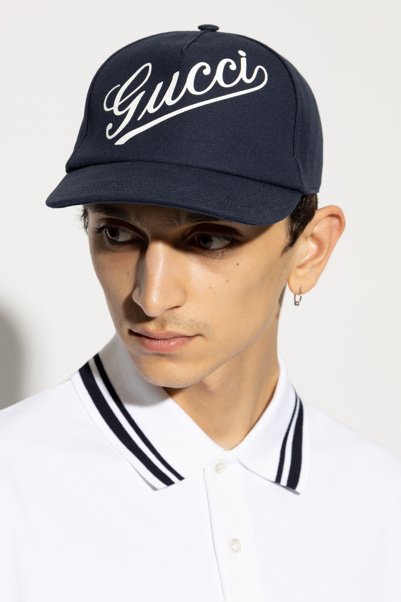 GUCCI ブラック モヘヤ キャップ 国内発送☆GUCCI】adidas x Gucci ベースボールキャップ (GUCCI